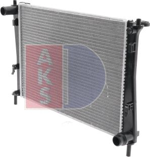 AKS Dasis 090016N - Radiator, engine cooling car-mod.net