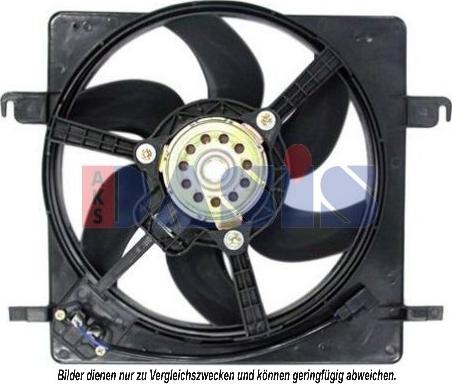 AKS Dasis 098067N - Fan, radiator car-mod.net
