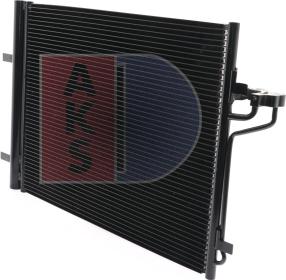 AKS Dasis 092058N - Condenser, air conditioning car-mod.net