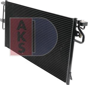 AKS Dasis 092072N - Condenser, air conditioning car-mod.net