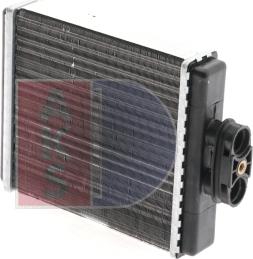 AKS Dasis 049006N - Heat Exchanger, interior heating car-mod.net