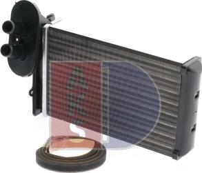 AKS Dasis 049030N - Heat Exchanger, interior heating car-mod.net