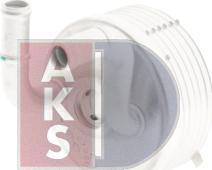 AKS Dasis 046012N - Oil Cooler, engine oil car-mod.net