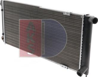 AKS Dasis 040900N - Radiator, engine cooling car-mod.net