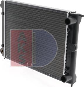 AKS Dasis 040450N - Radiator, engine cooling car-mod.net