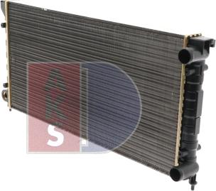 AKS Dasis 040690N - Radiator, engine cooling car-mod.net