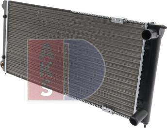 AKS Dasis 040630N - Radiator, engine cooling car-mod.net