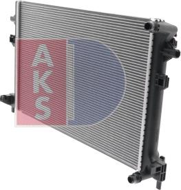 AKS Dasis 040091N - Low Temperature Cooler, intercooler car-mod.net