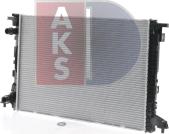 AKS Dasis 040092N - Radiator, engine cooling car-mod.net