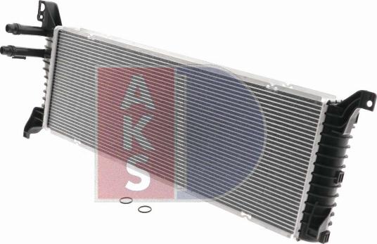 AKS Dasis 040097N - Radiator, engine cooling car-mod.net