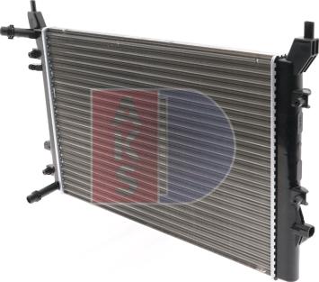 AKS Dasis 040044N - Radiator, engine cooling car-mod.net