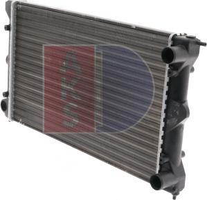 AKS Dasis 040047N - Radiator, engine cooling car-mod.net