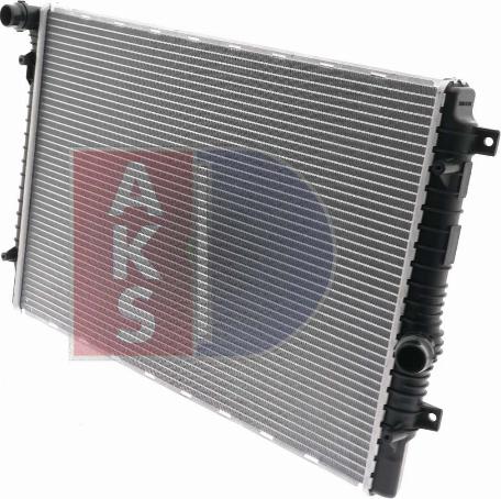 AKS Dasis 040062N - Radiator, engine cooling car-mod.net