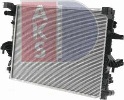 AKS Dasis 040034N - Radiator, engine cooling car-mod.net