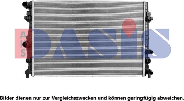 AKS Dasis 040032N - Radiator, engine cooling car-mod.net