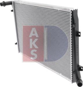 AKS Dasis 040029N - Radiator, engine cooling car-mod.net