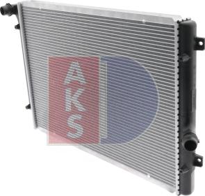 AKS Dasis 040026N - Radiator, engine cooling car-mod.net