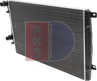 AKS Dasis 040021N - Radiator, engine cooling car-mod.net