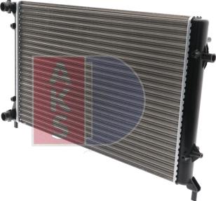AKS Dasis 040023N - Radiator, engine cooling car-mod.net
