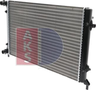 AKS Dasis 040022N - Radiator, engine cooling car-mod.net