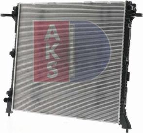 AKS Dasis 040119N - Radiator, engine cooling car-mod.net