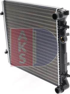 AKS Dasis 040810N - Radiator, engine cooling car-mod.net