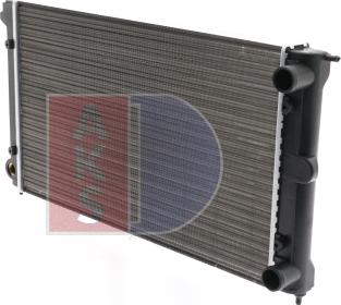 AKS Dasis 040210N - Radiator, engine cooling car-mod.net