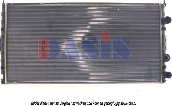 AKS Dasis 041940N - Radiator, engine cooling car-mod.net