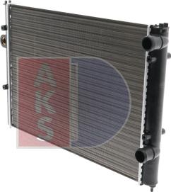 AKS Dasis 041900N - Radiator, engine cooling car-mod.net