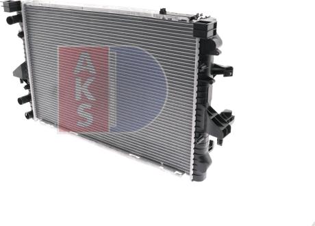 AKS Dasis 041007N - Radiator, engine cooling car-mod.net