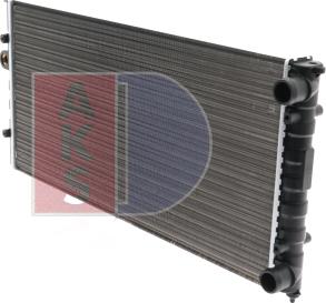 AKS Dasis 041260N - Radiator, engine cooling car-mod.net