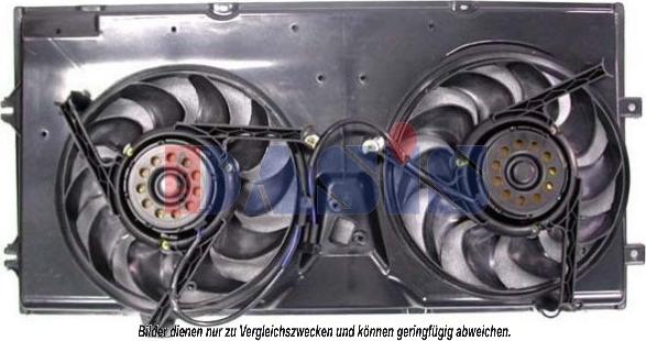 AKS Dasis 048069N - Fan, radiator car-mod.net