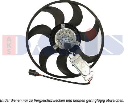 AKS Dasis 048066N - Fan, radiator car-mod.net