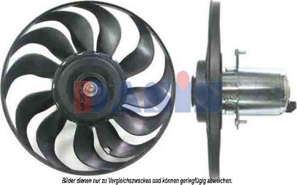 AKS Dasis 048089N - Fan, radiator car-mod.net
