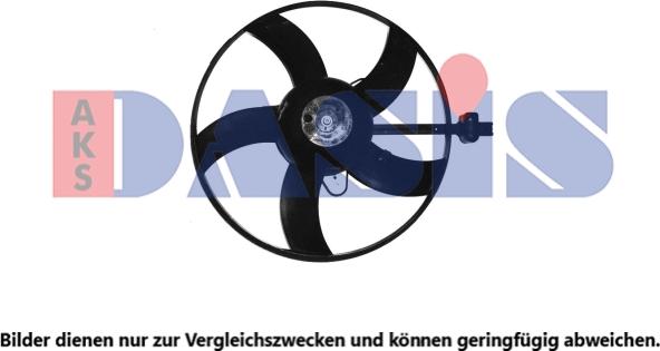 AKS Dasis 048035N - Fan, radiator car-mod.net