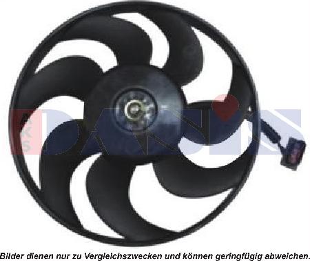 AKS Dasis 048031N - Fan, radiator car-mod.net
