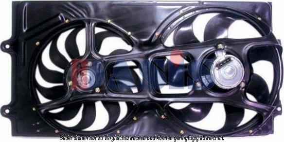 AKS Dasis 048037N - Fan, radiator car-mod.net