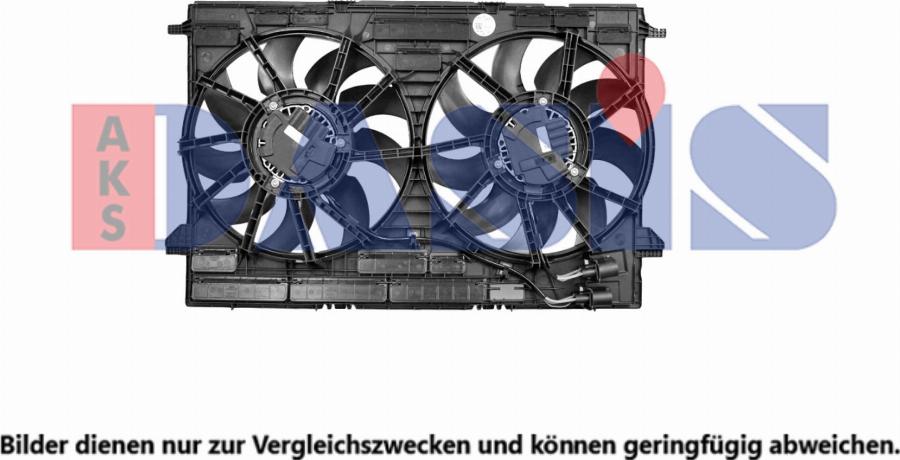 AKS Dasis 048191N - Fan, radiator car-mod.net