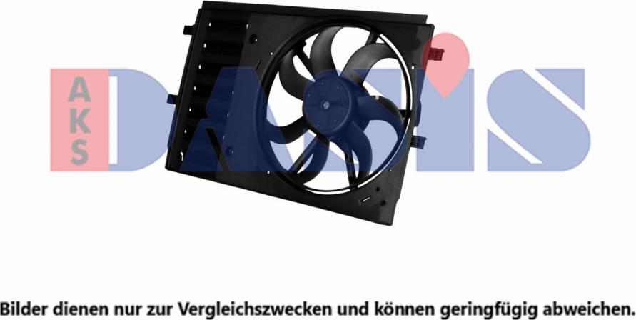 AKS Dasis 048166N - Fan, radiator car-mod.net