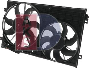 AKS Dasis 048108N - Fan, radiator car-mod.net