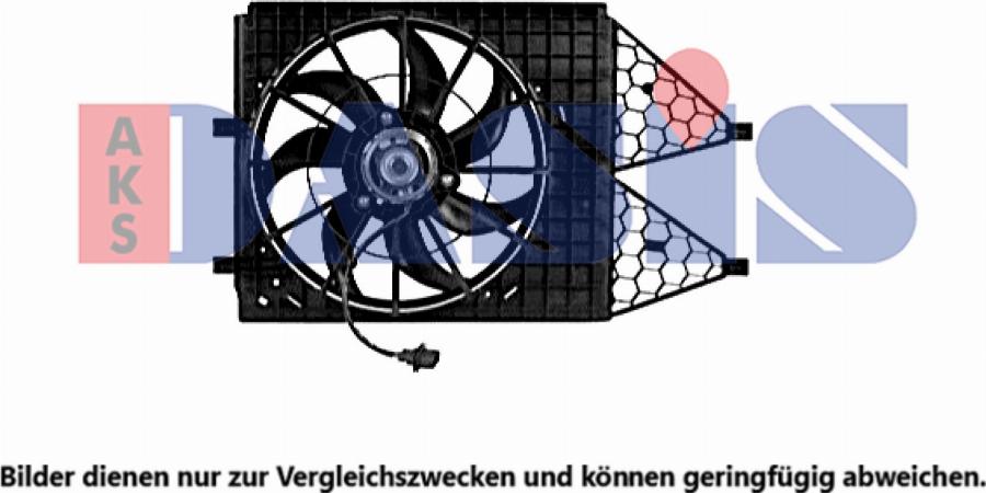 AKS Dasis 048184N - Fan, radiator car-mod.net