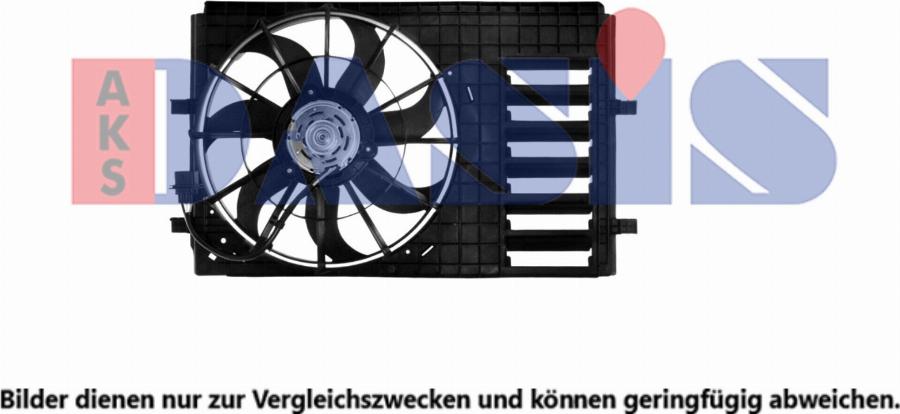 AKS Dasis 048182N - Fan, radiator car-mod.net