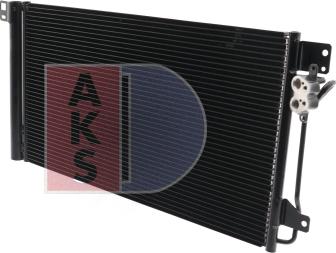 AKS Dasis 042009N - Condenser, air conditioning car-mod.net