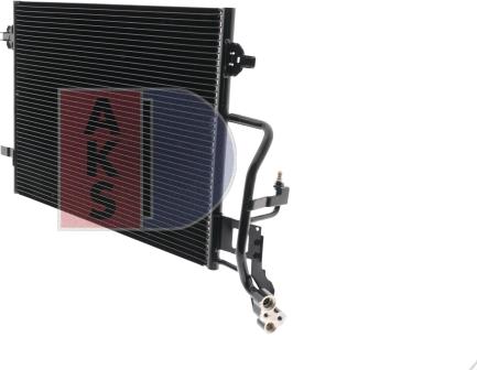 AKS Dasis 042000N - Condenser, air conditioning car-mod.net
