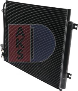 AKS Dasis 042019N - Condenser, air conditioning car-mod.net