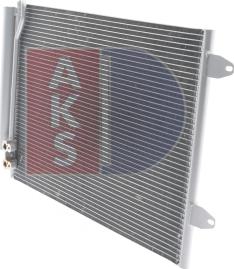 AKS Dasis 042018N - Condenser, air conditioning car-mod.net