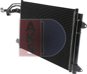 AKS Dasis 042013N - Condenser, air conditioning car-mod.net