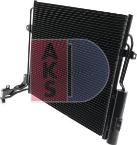 AKS Dasis 042027N - Condenser, air conditioning car-mod.net