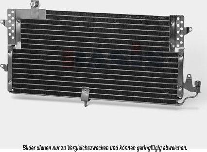 AKS Dasis 042190N - Condenser, air conditioning car-mod.net