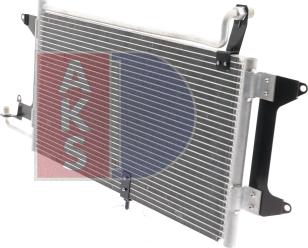 AKS Dasis 042130N - Condenser, air conditioning car-mod.net